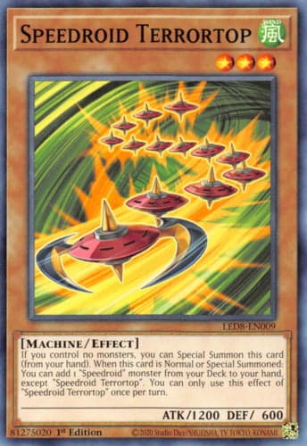 Speedroid Terrortop - LED8-EN009 Common 1st Edition