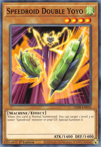 Speedroid Double Yoyo - LED8-EN010 Common 1st Edition