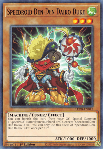 Speedroid Den-Den Daiko Duke - LED8-EN013 Common 1st Edition