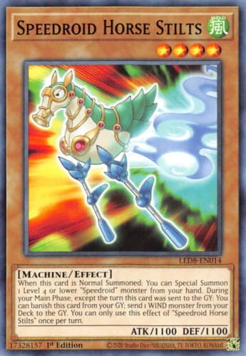 Speedroid Horse Stilts - LED8-EN014 Common 1st Edition