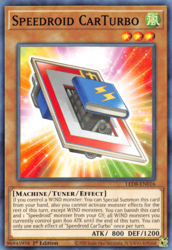 Speedroid CarTurbo - LED8-EN016 Common 1st Edition