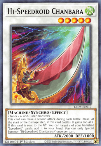 Hi-Speedroid Chanbara - LED8-EN017 Common 1st Edition