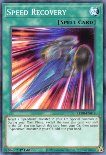 Speed Recovery - LED8-EN019 Common 1st Edition