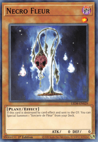 Necro Fleur - LED8-EN029 Common 1st Edition