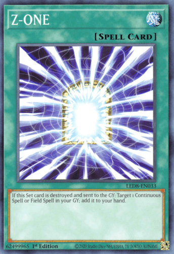 Z-ONE - LED8-EN033 Common 1st Edition