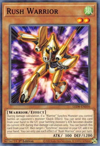 Rush Warrior - LED8-EN050 Common 1st Edition