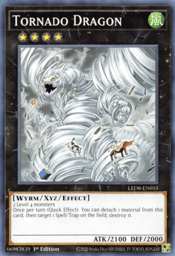 Tornado Dragon - LED8-EN055 Common 1st Edition