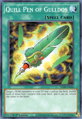Quill Pen of Gulldos - LED8-EN056 Common 1st Edition