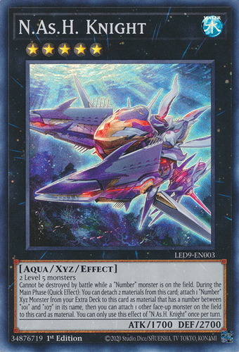 N.As.H. Knight - LED9-EN003 Super Rare 1st Edition