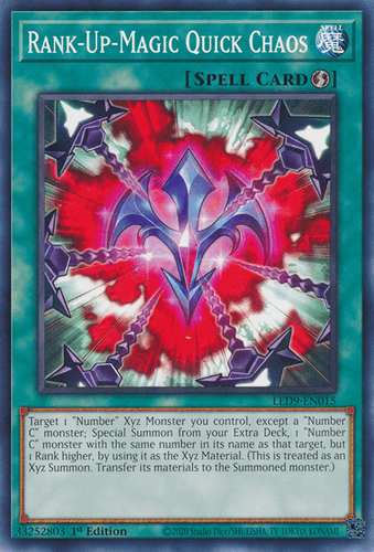 Rank-Up-Magic Quick Chaos - LED9-EN015 Common 1st Edition