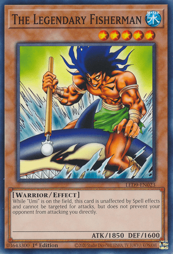 The Legendary Fisherman - LED9-EN023 Common 1st Edition