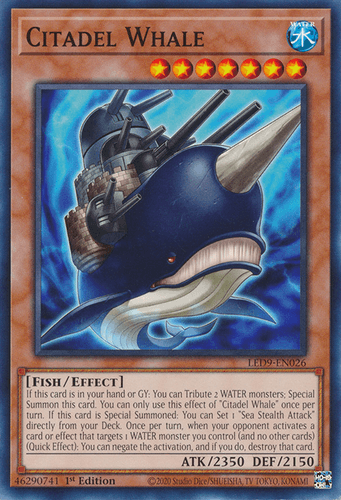 Citadel Whale - LED9-EN026 Common 1st Edition