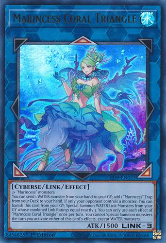 Marincess Coral Triangle - LED9-EN033 Ultra Rare 1st Edition