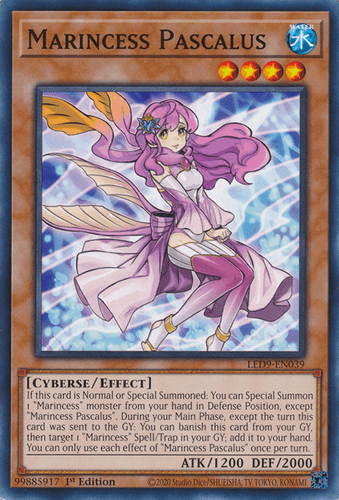 Marincess Pascalus - LED9-EN039 Common 1st Edition