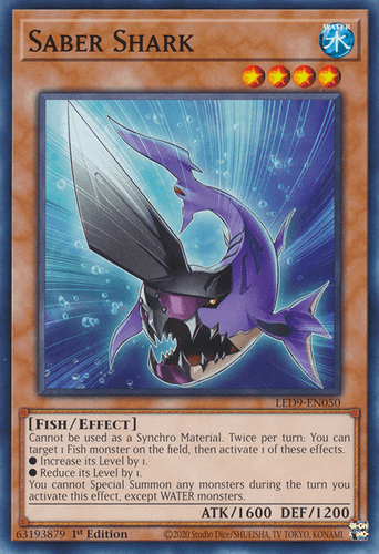 Saber Shark - LED9-EN050 Common 1st Edition