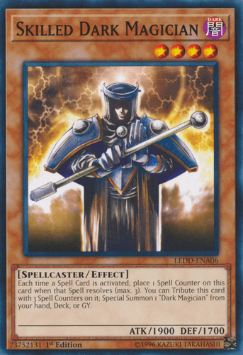 Skilled Dark Magician - LEDD-ENA06 Common 1st Edition
