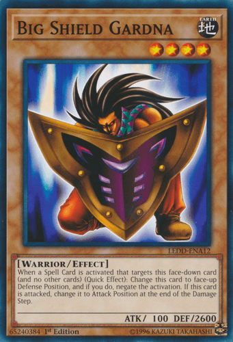 Big Shield Gardna - LEDD-ENA12 Common 1st Edition