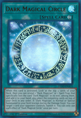 Dark Magical Circle - LEDD-ENA15 Ultra Rare 1st Edition