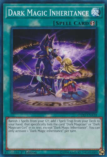Dark Magic Inheritance - LEDD-ENA18 Common 1st Edition