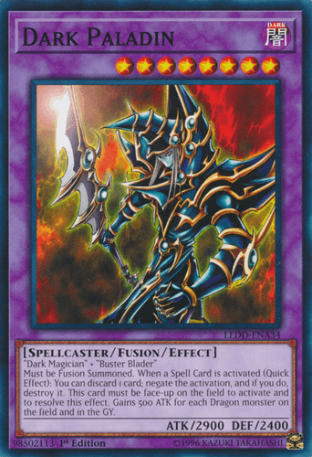 Dark Paladin - LEDD-ENA34 Common 1st Edition