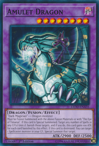 Amulet Dragon - LEDD-ENA35 Common 1st Edition