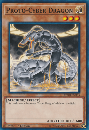 Proto-Cyber Dragon - LEDD-ENB05 Common 1st Edition