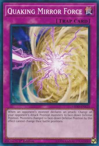 Quaking Mirror Force - LEDD-ENB23 Common 1st Edition
