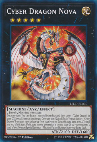 Cyber Dragon Nova - LEDD-ENB30 Common 1st Edition