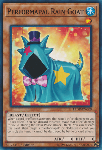 Performapal Rain Goat - LEDD-ENC09 Common 1st Edition