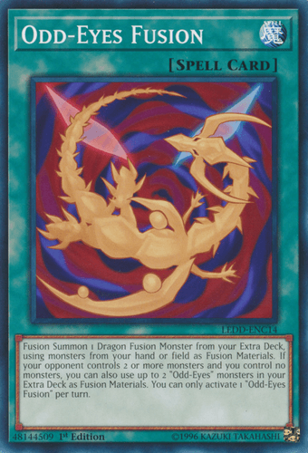 Odd-Eyes Fusion - LEDD-ENC14 Common 1st Edition