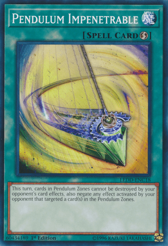 Pendulum Impenetrable - LEDD-ENC18 Common 1st Edition