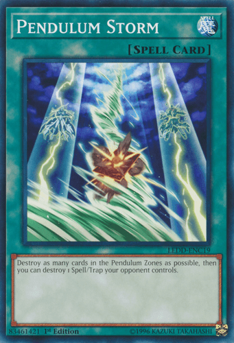 Pendulum Storm - LEDD-ENC19 Common 1st Edition