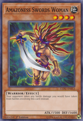 Amazoness Swords Woman - LEDU-EN013 Common 1st Edition