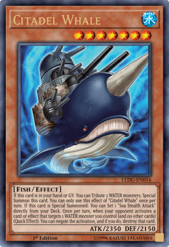 Citadel Whale - LEDU-EN016 Ultra Rare 1st Edition
