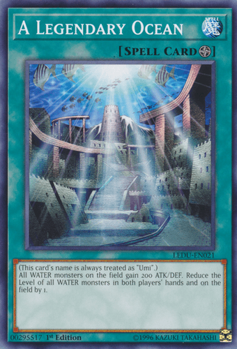 A Legendary Ocean - LEDU-EN021 Common 1st Edition