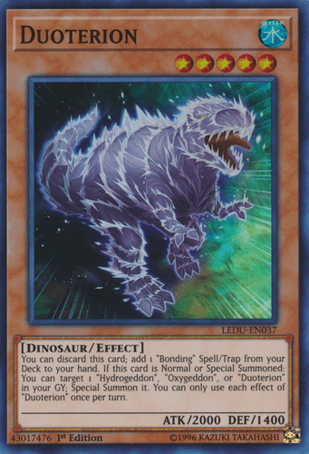 Duoterion - LEDU-EN037 Super Rare 1st Edition