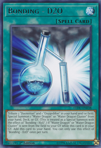 Bonding - D2O - LEDU-EN038 Rare 1st Edition