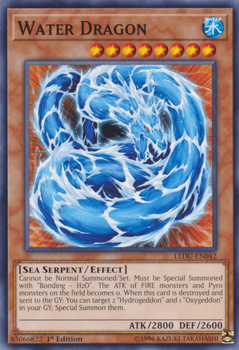 Water Dragon - LEDU-EN042 Common 1st Edition