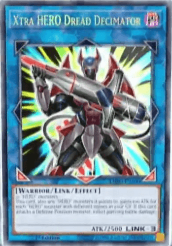 Xtra HERO Dread Decimator - LEHD-ENA00 Ultra Rare 1st Edition