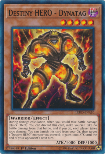 Destiny HERO - Dynatag - LEHD-ENA10 Common 1st Edition