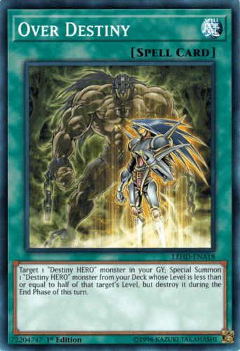 Over Destiny - LEHD-ENA18 Common 1st Edition