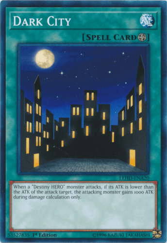 Dark City - LEHD-ENA20 Common 1st Edition