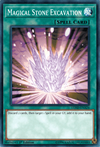 Magical Stone Excavation - LEHD-ENA24 Common 1st Edition