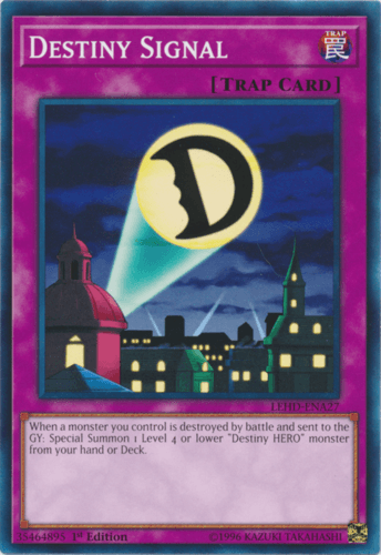 Destiny Signal - LEHD-ENA27 Common 1st Edition
