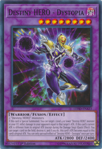Destiny HERO - Dystopia - LEHD-ENA33 Common 1st Edition