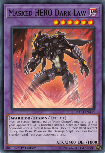 Masked HERO Dark Law - LEHD-ENA35 Common 1st Edition