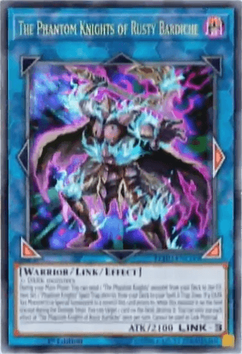 The Phantom Knights of Rusty Bardiche - LEHD-ENC00 Ultra Rare 1st Edition