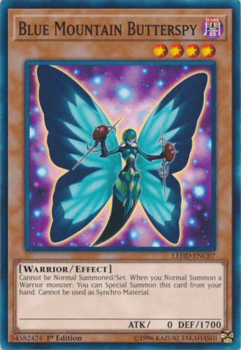 Blue Mountain Butterspy - LEHD-ENC07 Common 1st Edition