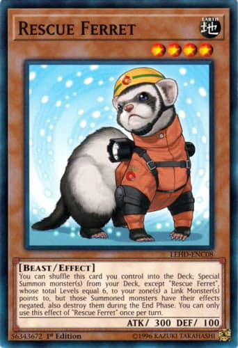 Rescue Ferret - LEHD-ENC08 Common 1st Edition
