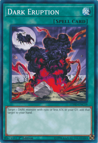 Dark Eruption - LEHD-ENC19 Common 1st Edition